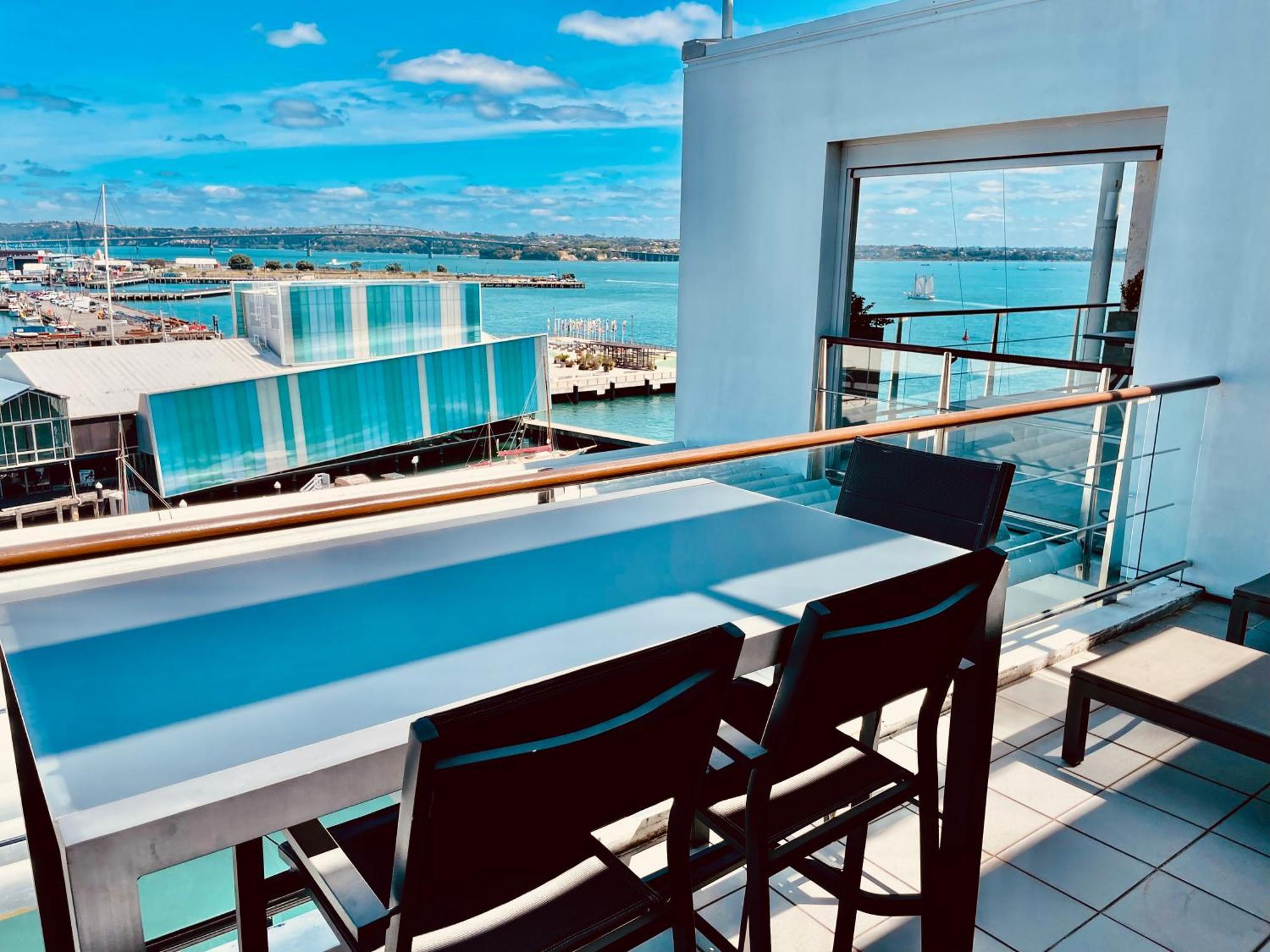 New Waterfront Penthouse On Princes Wharf With Harbor View! The Heart Of Auckland City! Free Parking! Exterior foto