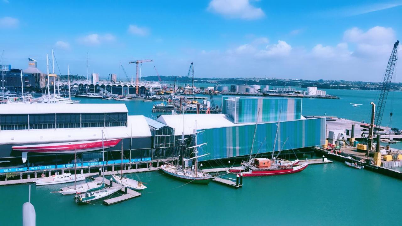New Waterfront Penthouse On Princes Wharf With Harbor View! The Heart Of Auckland City! Free Parking! Exterior foto